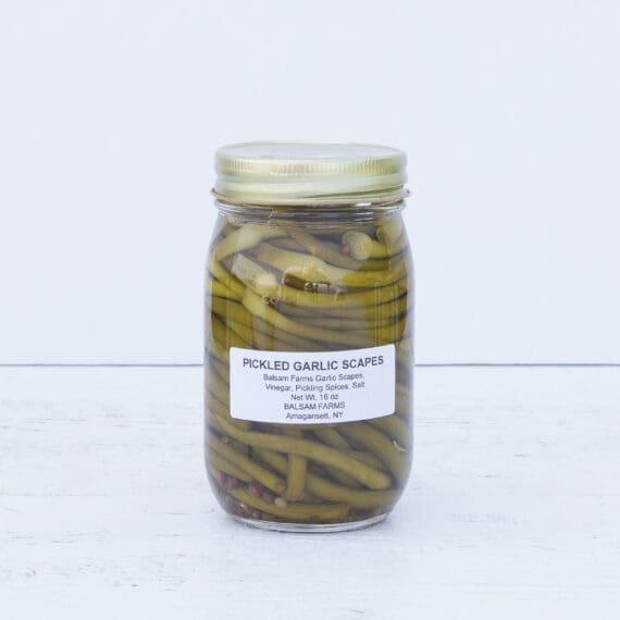 Pickled Garlic Scapes