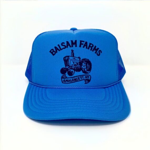 College Blue Trucker Hat - Blue AMG Logo