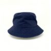 Navy Bucket Hat-White Logo - Image 3