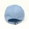 Light Blue Baseball Cap-Navy Logo - Image 4