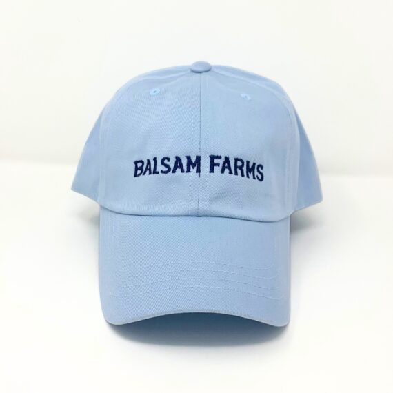 Light Blue Baseball Cap-Navy Logo