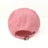 Pink Baseball Cap-White Logo - Image 4