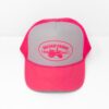 Neon Pink/White Trucker Hat - Pink MTK Logo - Image 2