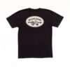 Black Organic Cotton T-Shirt - White MTK Logo - Image 2