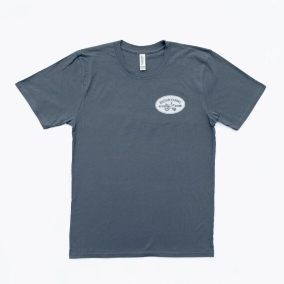 Pacific Blue Organic Cotton T-Shirt - White MTK Logo