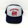 Navy/White Trucker Hat - Red AMG Logo - Image 2