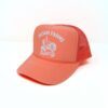 Coral Trucker Hat - White AMG Logo - Image 3