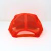 Neon Orange Trucker Hat - Blue AMG Logo - Image 4