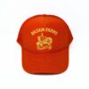 Orange Trucker Hat - Yellow AMG Logo - Image 2