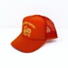 Orange Trucker Hat - Yellow AMG Logo - Image 4