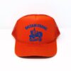 Orange Trucker Hat - Blue AMG Logo - Image 2