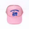 Baby Pink Trucker Hat - Blue AMG Logo - Image 2