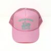 Baby Pink Trucker Hat - Mint AMG Logo - Image 2