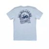 Prism Blue Heather Blend T-Shirt - Blue AMG Logo - Image 2