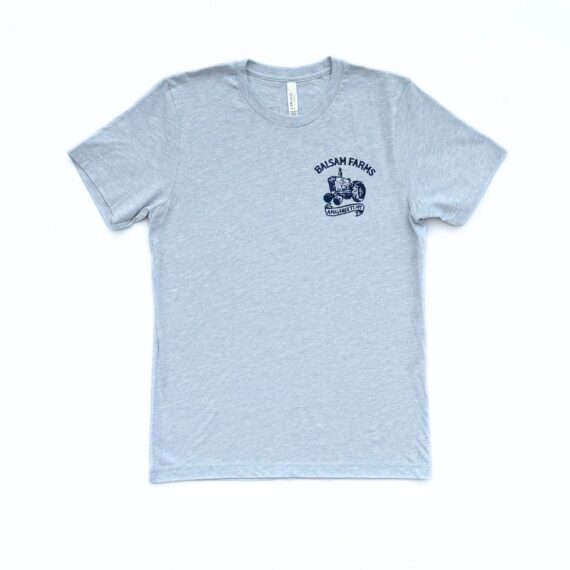 Prism Blue Heather Blend T-Shirt - Blue AMG Logo